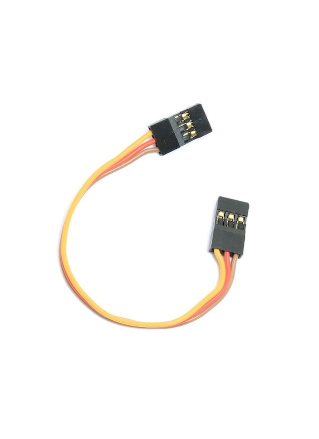 Male to Male Servo Lead (JR) 26AWG – FC to RX Jumper Wire