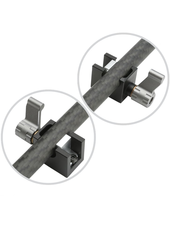 Quick Release Rail Clamp for 12/16/20mm Tube