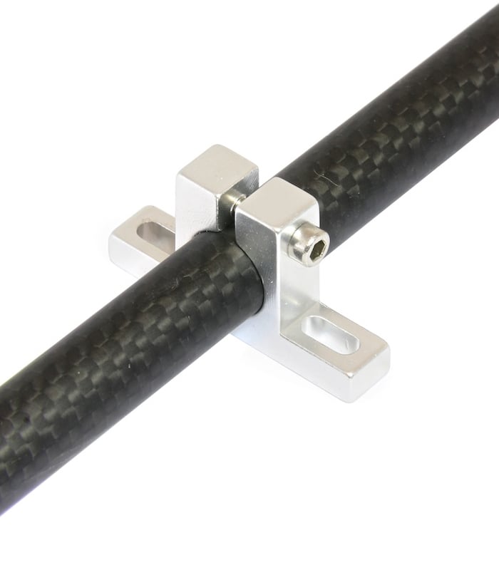 T-shape Multirotor Aluminium Tube Clamp 12mm (1pcs)