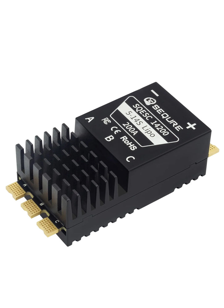 Sequre SQESC 14200 & 14200 Pro Brushless 200A ESC 5-14S BLHeli_32 / AM32