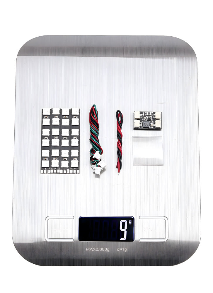 JHEMCU Racing Drone WS2812 Arm LED Set with Multi-Effect Control Module