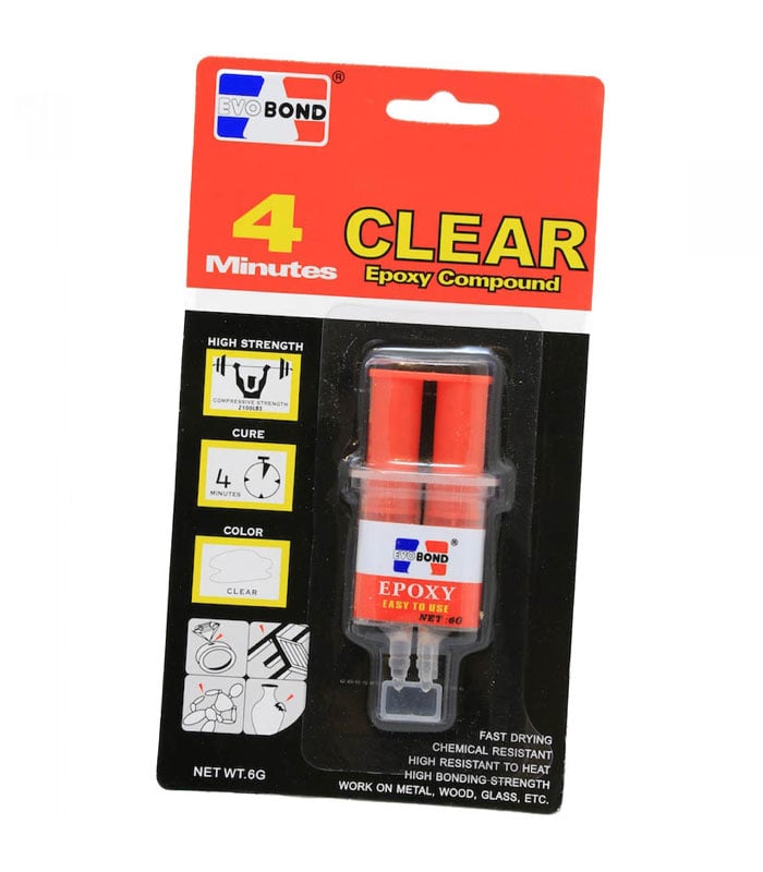 Rapid 2 Part Clear Epoxy Glue