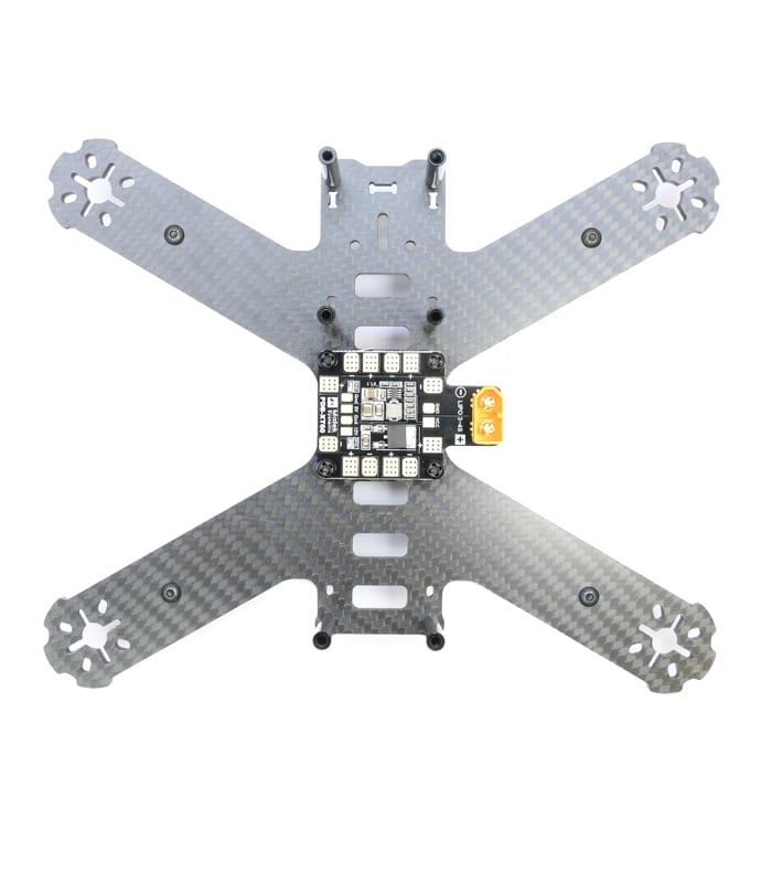 Matek XT60 Quad PDB with 5V & 12V BEC Outputs (36x36mm)