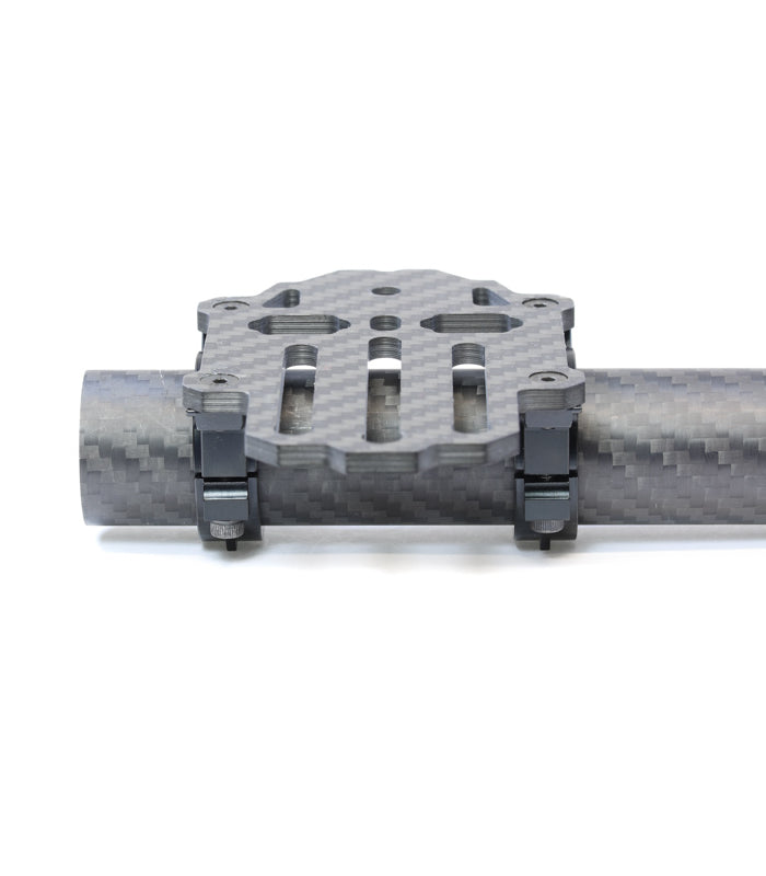 Tarot Carbon Fibre Camera Mount Plate with 25mm Tube Clamps – TL100A05
