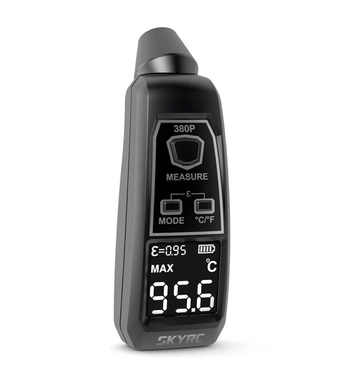 SkyRC Infrared Thermometer with LED Screen – 380P