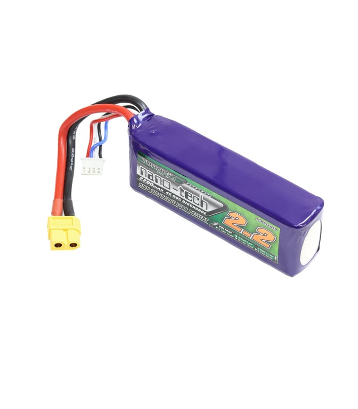 Turnigy Nano-Tech 2200mAh 3S 45~90C LiPo Battery XT60