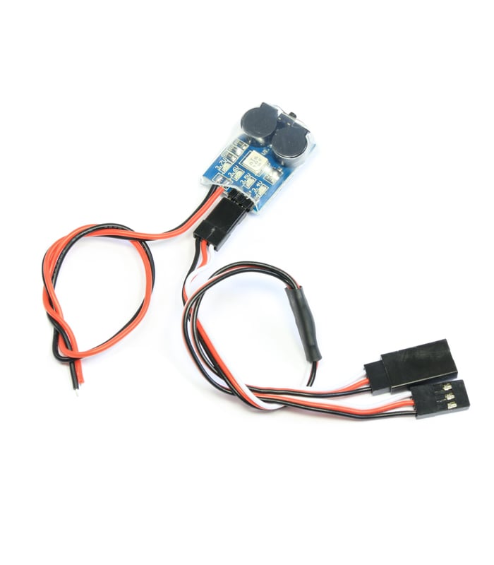 Matek 3 in 1 Battery Monitor, Signal Loss Alarm & Discovery Buzzer