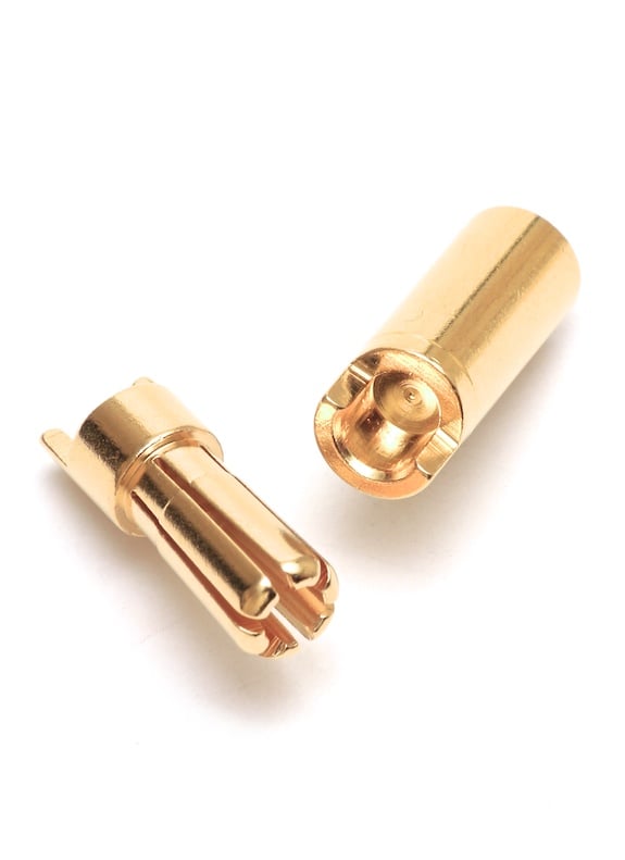 Gold Bullet Connectors (5.5mm)