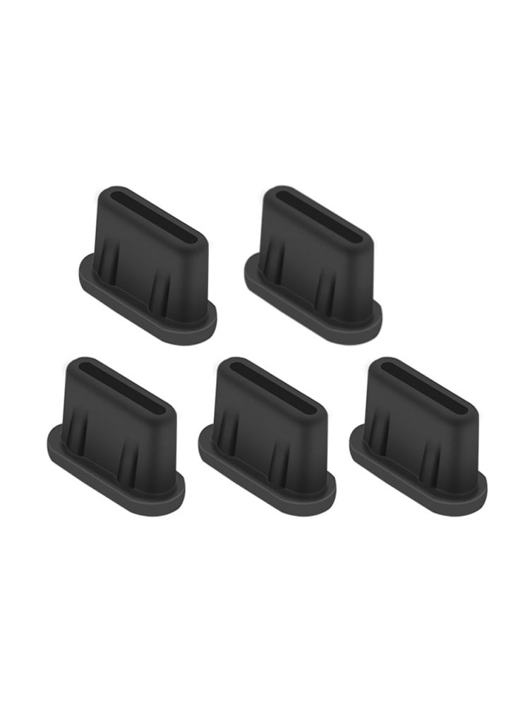 Silicone Dustproof Port Cover for USB Type C (5Pc)