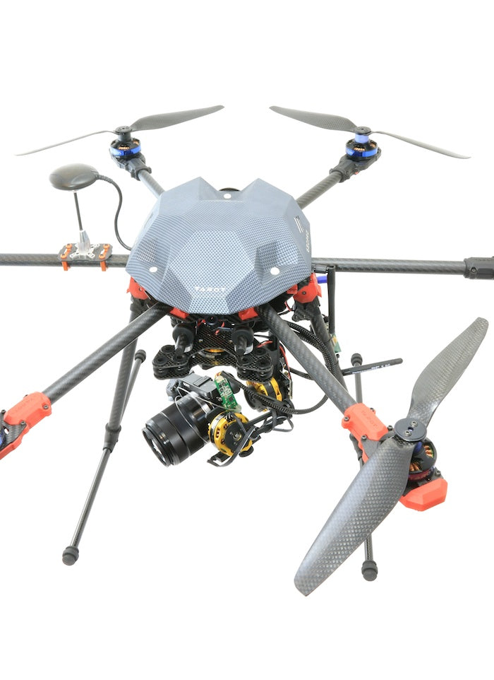 Tarot 680 PRO Carbon Effect Canopy with Fitting Kit
