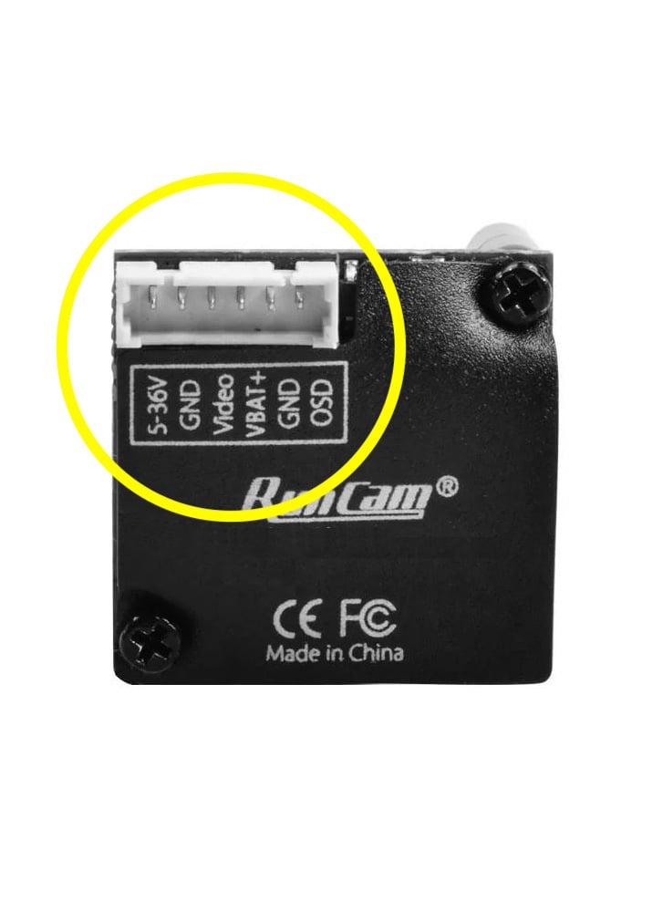 RunCam 6 Pin Replacement Camera Cable (1PC)