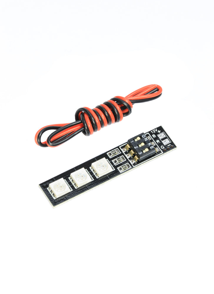 RGB 5050 7 Colour DIP Switch 12V(3S) 16V(4S) LED Light Board