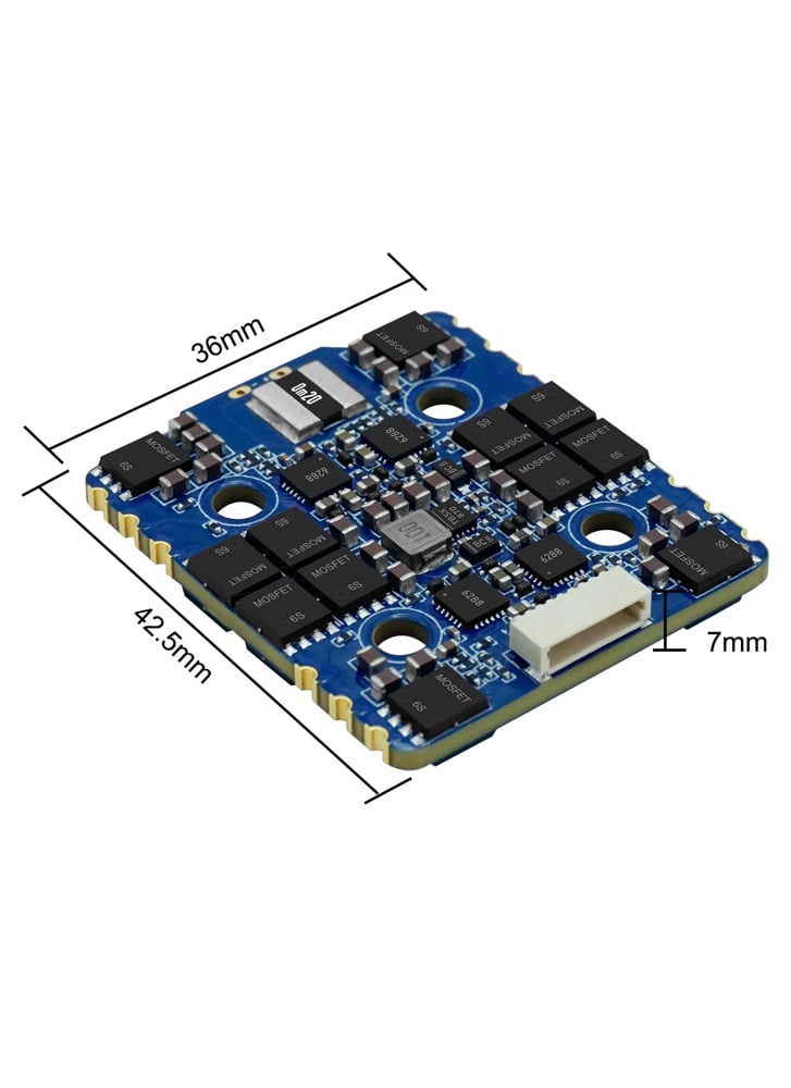 Sequre Blueson A1 65A 6S / 70A 8S 128K 4-In-1 ESC (AM32 Firmware)