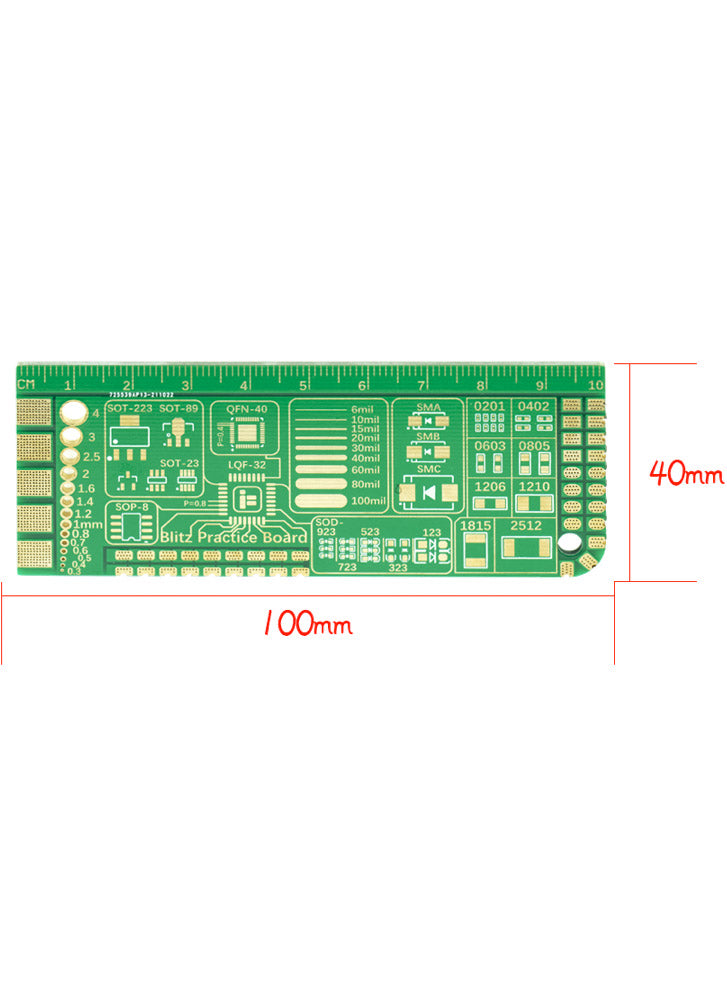 iFlight BLITZ Practice Soldering Board PCB
