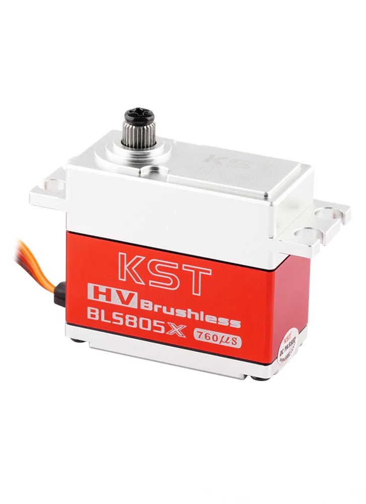 KST BLS805X HV Brushless Digital Tail Servo 7.5Kgf.cm 0.039sec for Heli 550-700