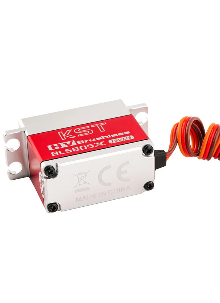 KST BLS805X HV Brushless Digital Tail Servo 7.5Kgf.cm 0.039sec for Heli 550-700