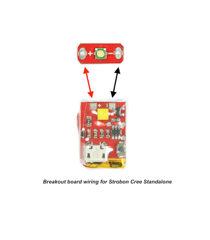 Strobon Cree® XPE LED with Breakout Board