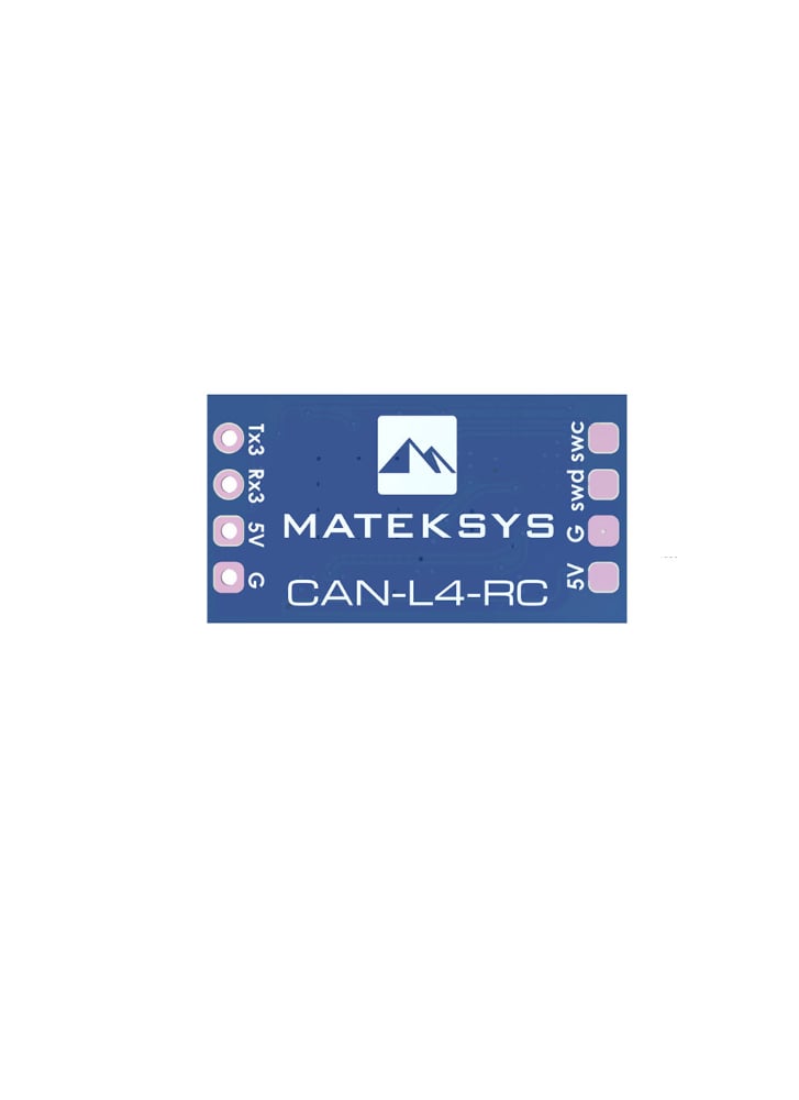 Matek AP Periph RC Input Adapter CAN-L4-RC