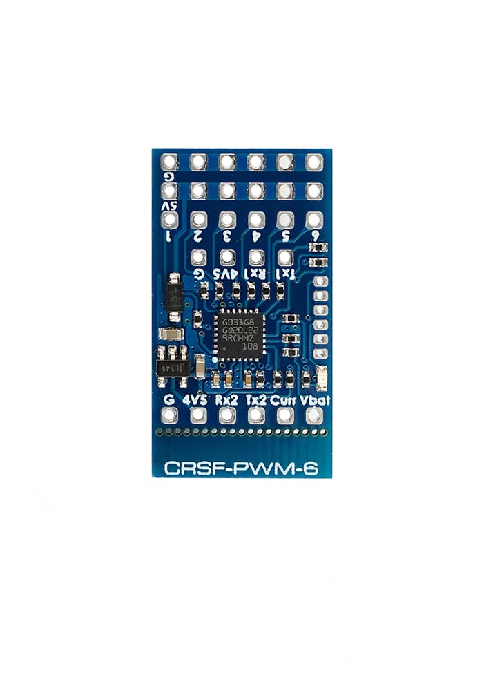 Matek CRSF To 6CH PWM Converter (CRSF-PWM-6)