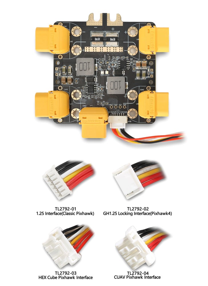 Tarot Pixhawk Flight Controller Voltage and Current Meter Power Cable – TL2792