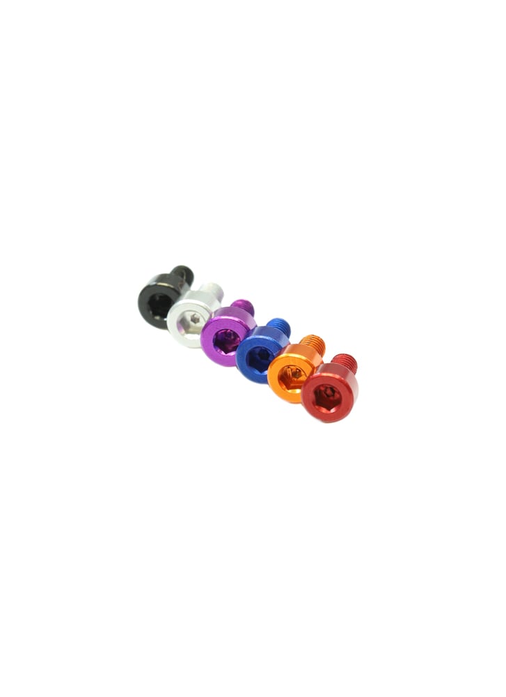 M3 Aluminium Anodised Cap Head Screws 6-12mm