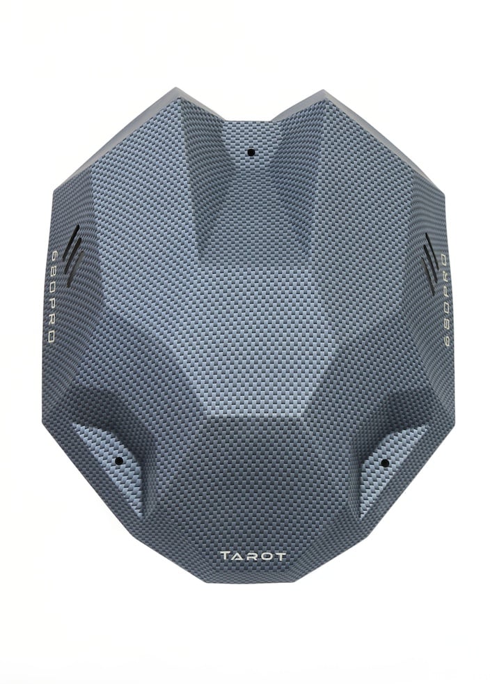 Tarot 680 PRO Carbon Effect Canopy with Fitting Kit