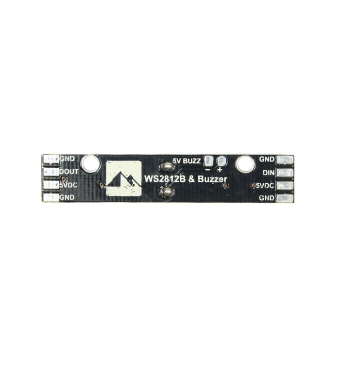 Programmable LED Board With 5V Buzzer (50mm x 10mm)