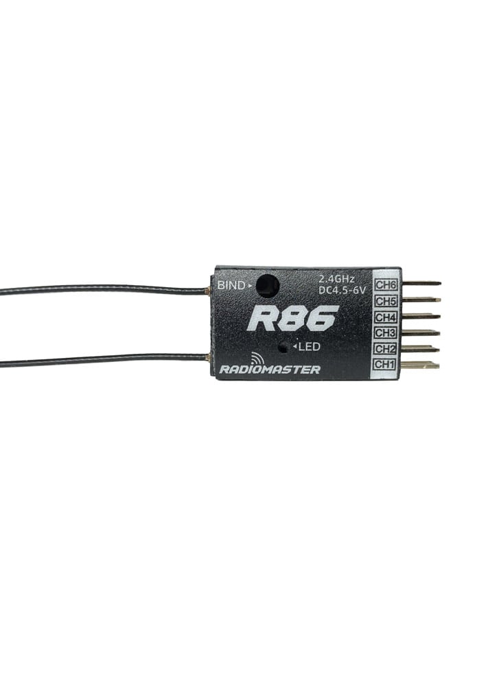 RadioMaster R Series R86 V2 Receiver – D8, D16 & SFHSS Compatible
