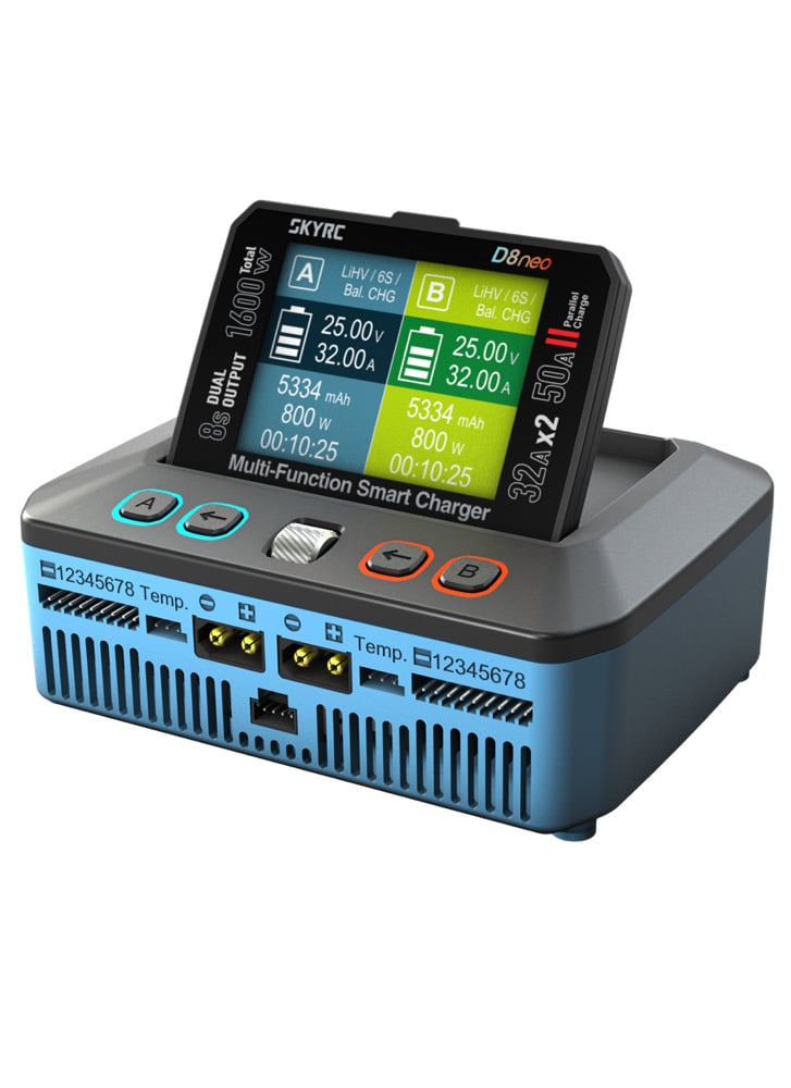 SkyRc D8neo Multi-Function DC Dual Smart Charger