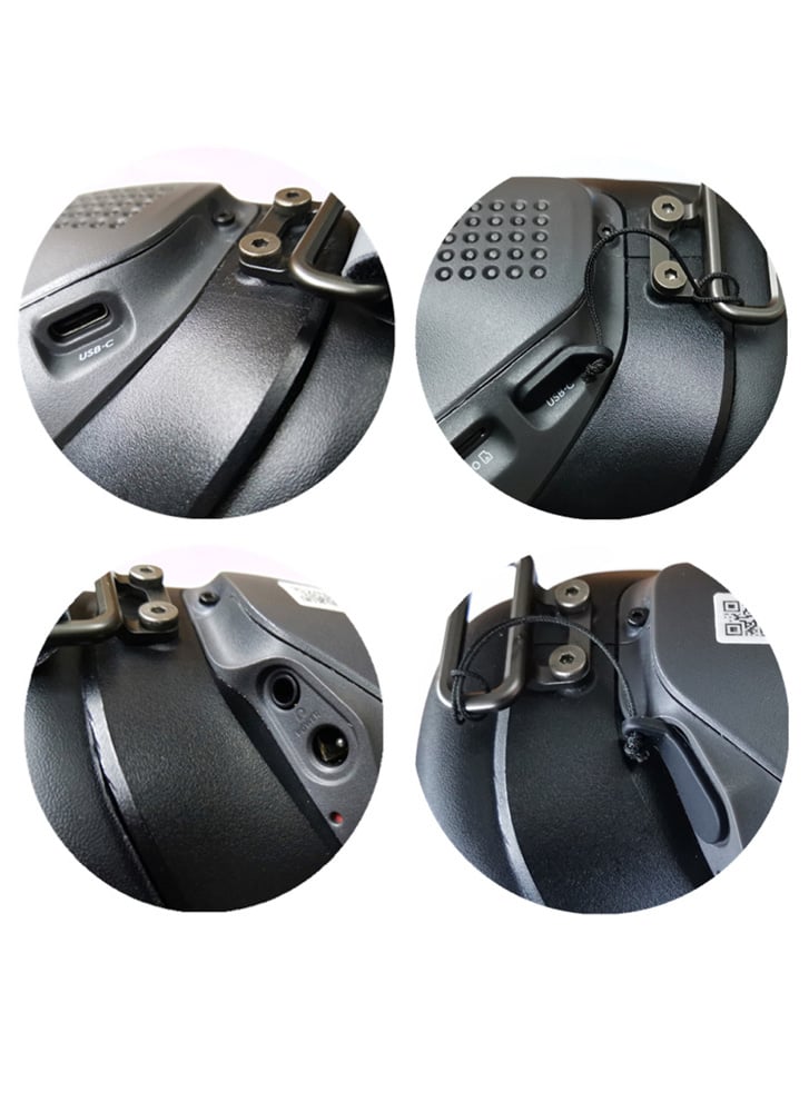 Silicone Dustproof Port Covers for DJI Digital HD FPV Goggles