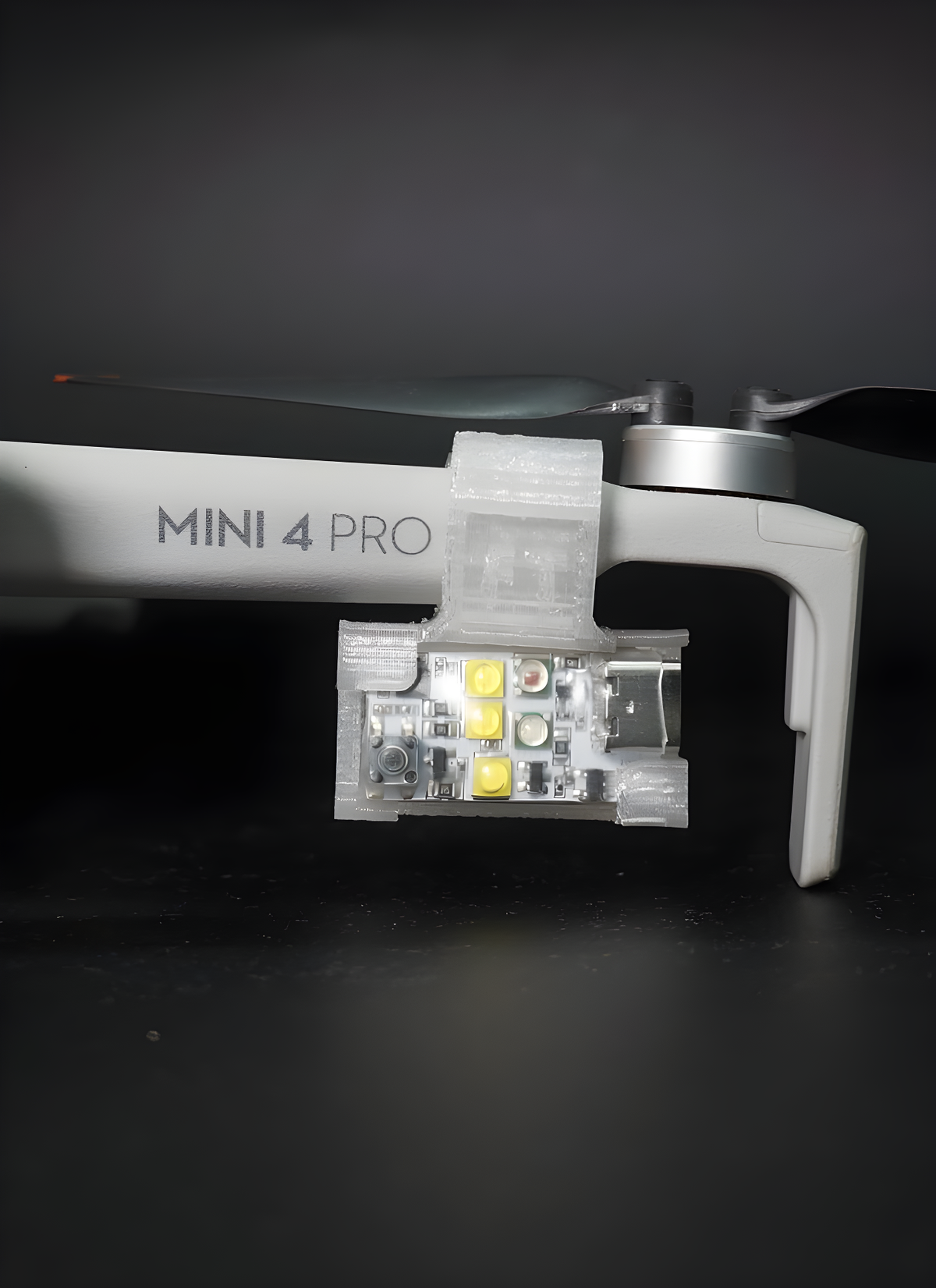 VIFLY Strobe 3D Printed Mount for DJI Drones