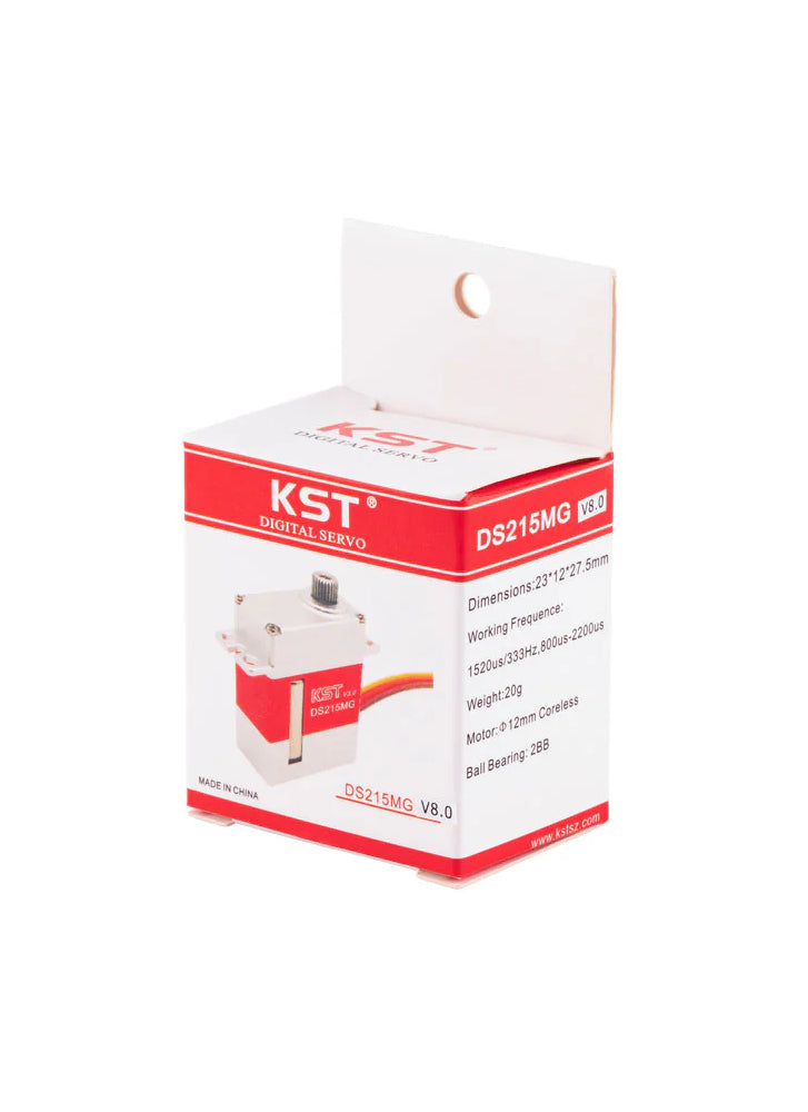 KST DS215MG V8.0 Digital Metal Geared Micro Servo 4.0Kgf.cm 0.05sec for RC Glider and Helicopters