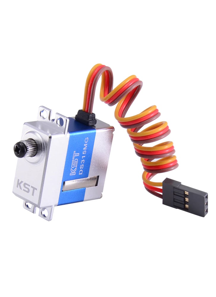 KST DS315MG V8.0 Mini Digital Metal Gear Coreless Servo 4.8kg 0.07sec for RC Helicopters