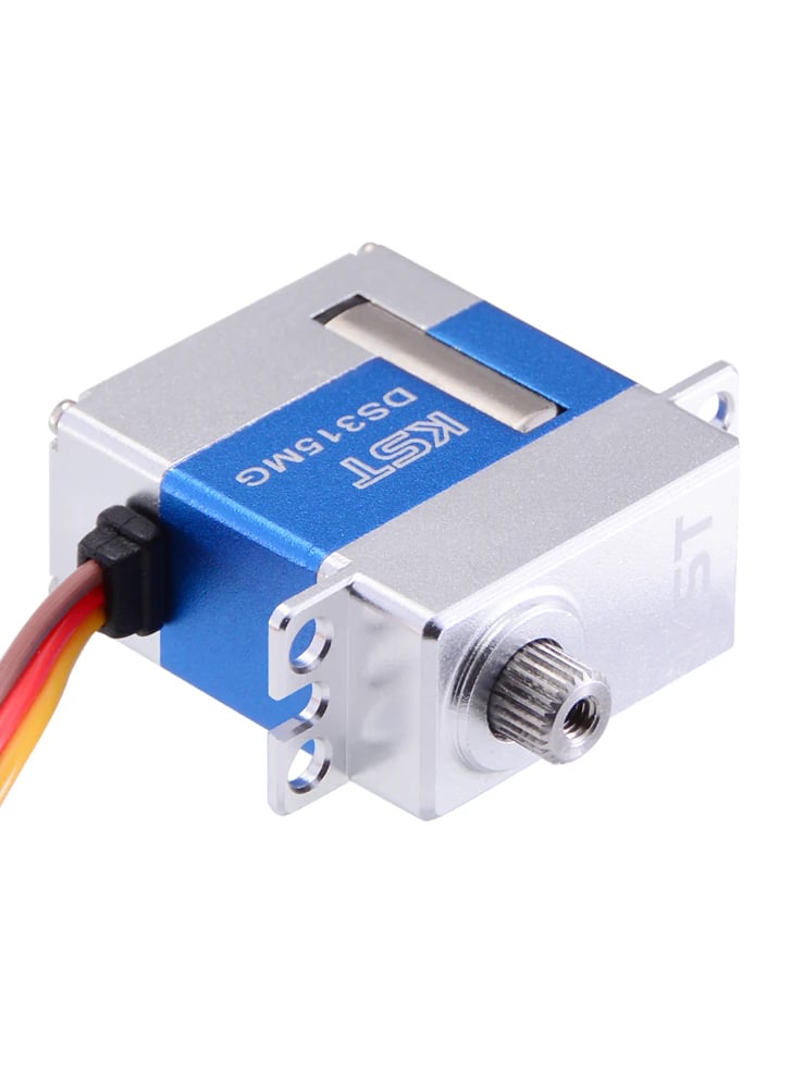 KST DS315MG V8.0 Mini Digital Metal Gear Coreless Servo 4.8kg 0.07sec for RC Helicopters