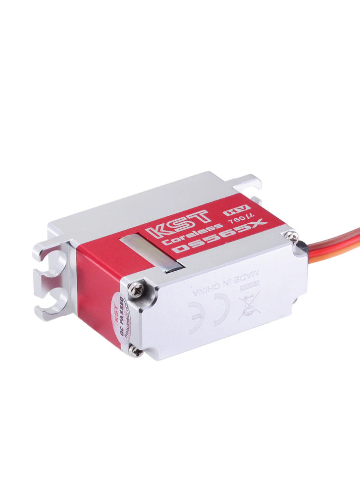 KST DS565X HV Digital Metal Geared Tail Coreless Servo 6.0Kgf.cm 0.04sec for Heli 325-425