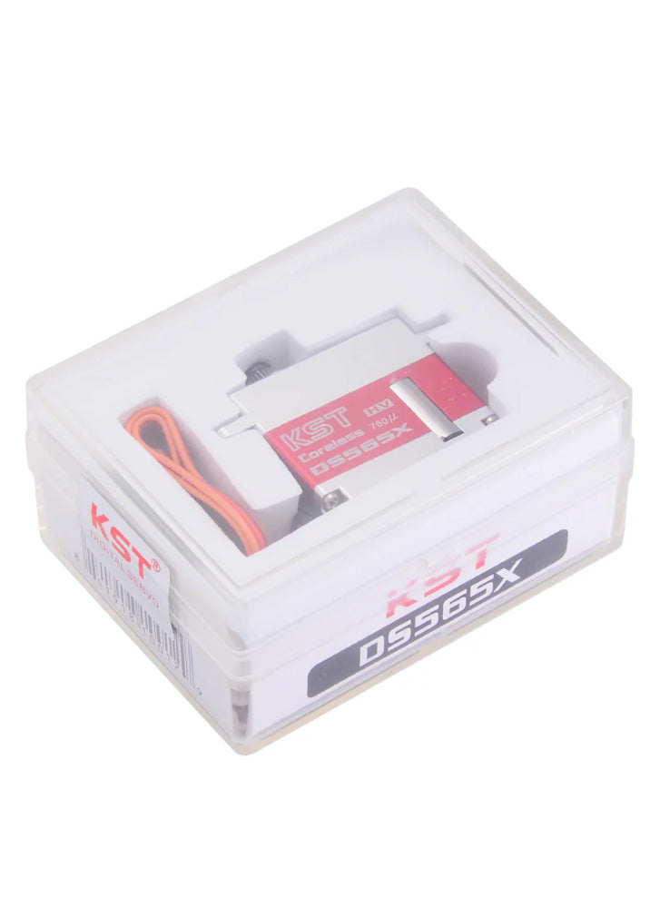 KST DS565X HV Digital Metal Geared Tail Coreless Servo 6.0Kgf.cm 0.04sec for Heli 325-425