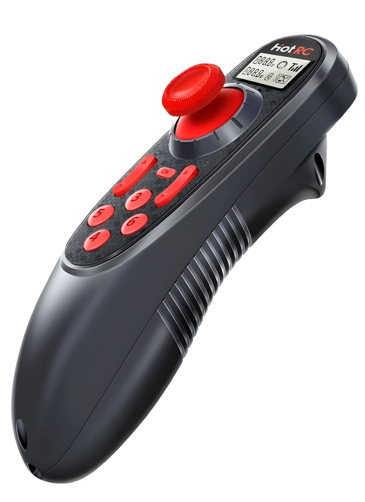 HotRC DS600 V3 One-handed 2.4GHz 6 Channel Radio Set