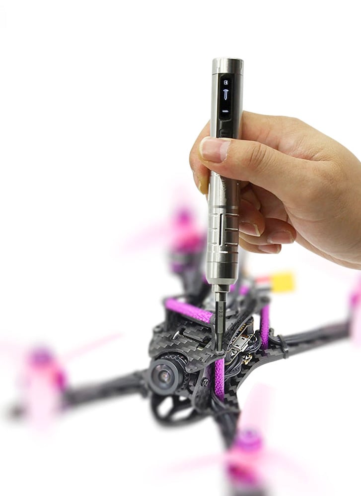 Sequre SQ-ES126 Smart Electric Screwdriver with 24 Tool Bits
