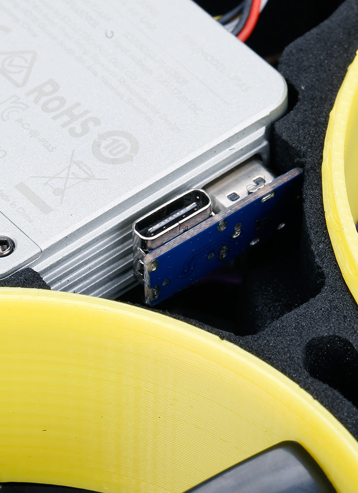 Type C USB Adapter 90 Degree Compact Extension Board