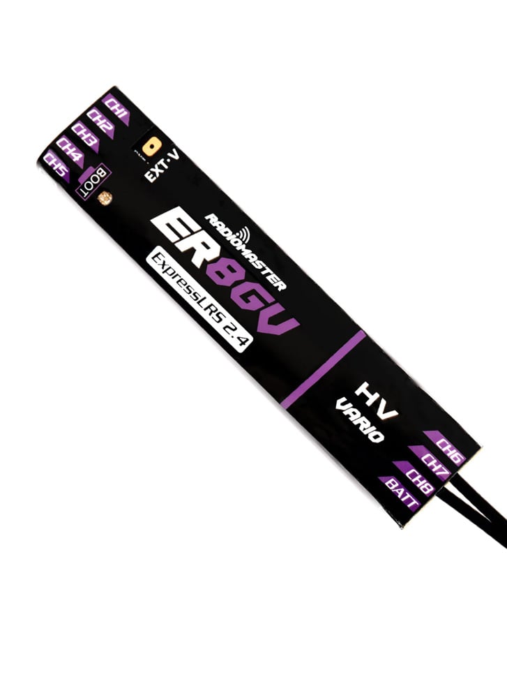 Radiomaster ER8GV 8CH ELRS PWM Receiver with Vario
