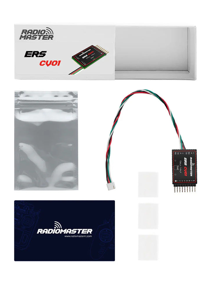 RadioMaster ERS-CV01 – Precision Cell Voltage Sensor for compatible ExpressLRS PWM Receivers