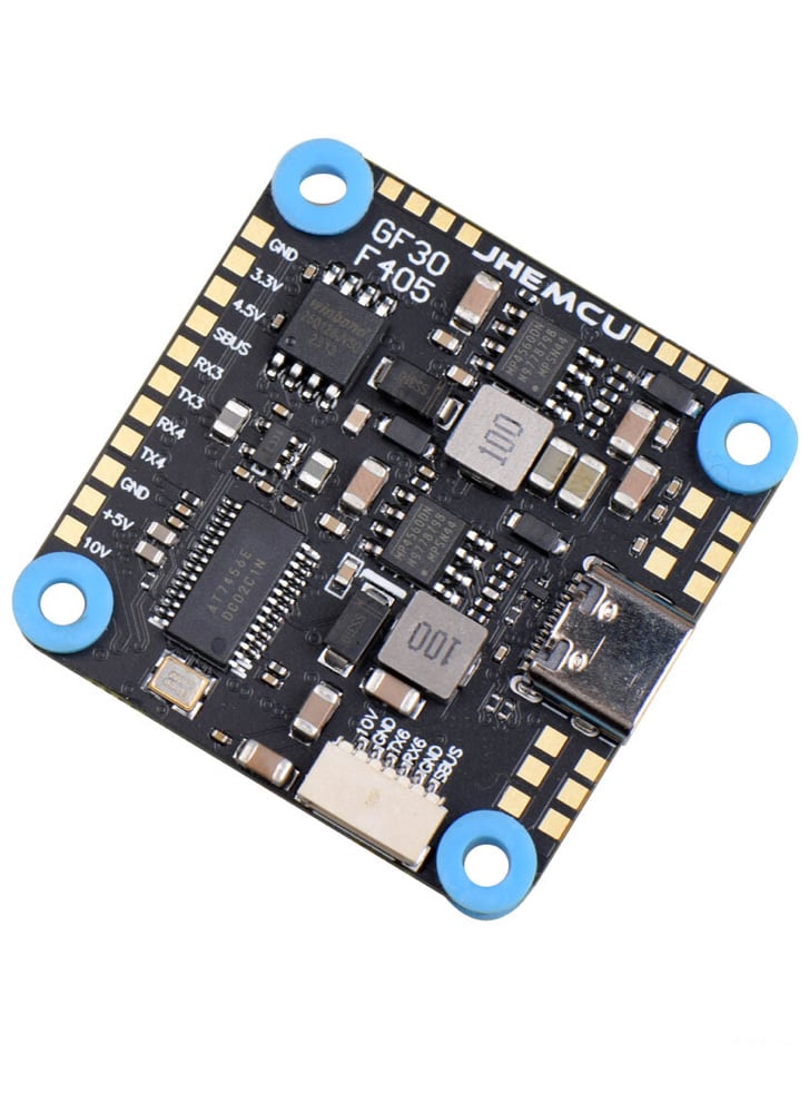 JHEMCU GF30F405-ICM 5V 10V Dual BEC F405 Flight Controller 3-8S 30X30