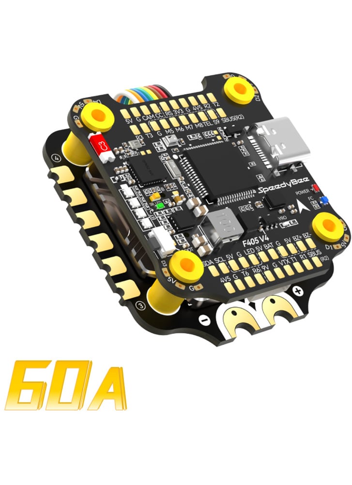 SpeedyBee F405 V4 BLS Flight Controller / Stack with 60A ESC