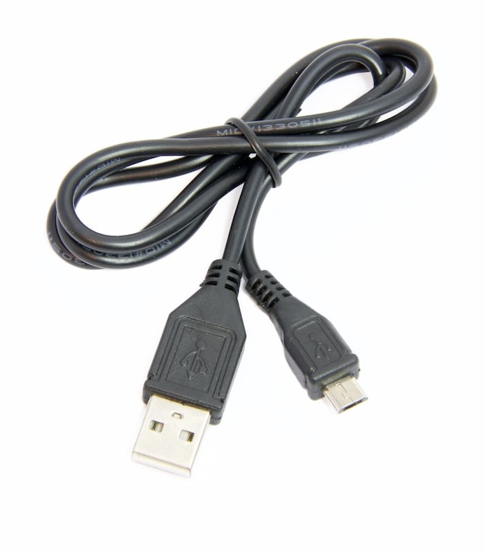 Micro USB (B) Programming Cable for Flight / Gimbal Controller 80cm
