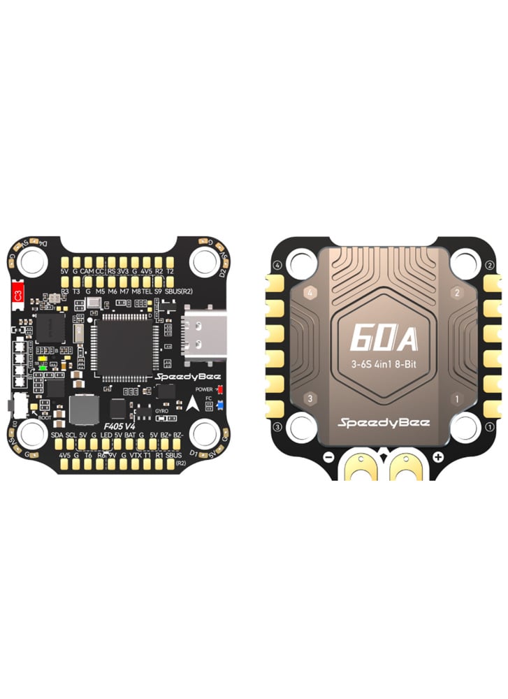 SpeedyBee F405 V4 BLS Flight Controller / Stack with 60A ESC