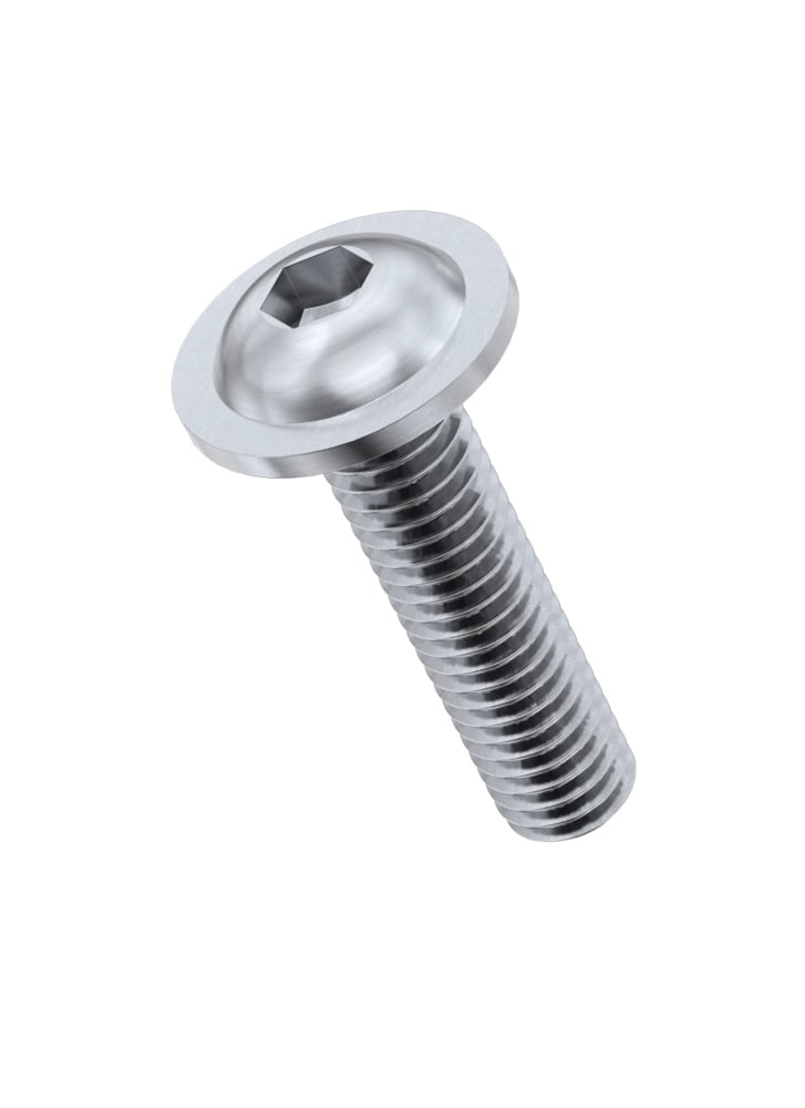 Stainless Steel Flanged Button Heads M3