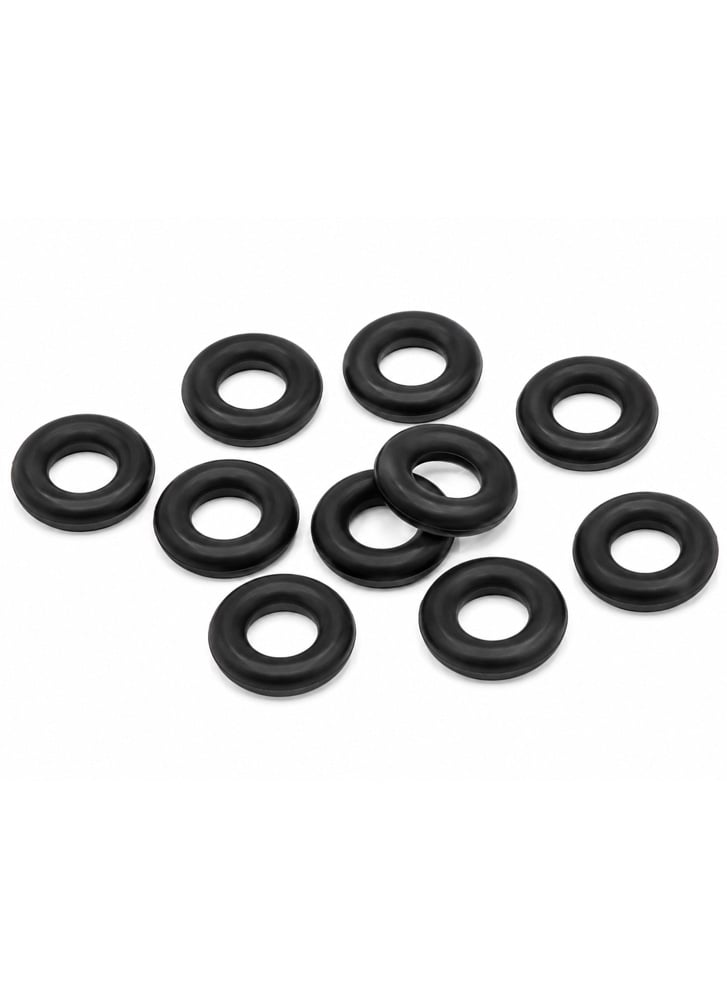 M3 Silicone O-Ring Flight Controller Vibration Dampener – Black (10pcs)