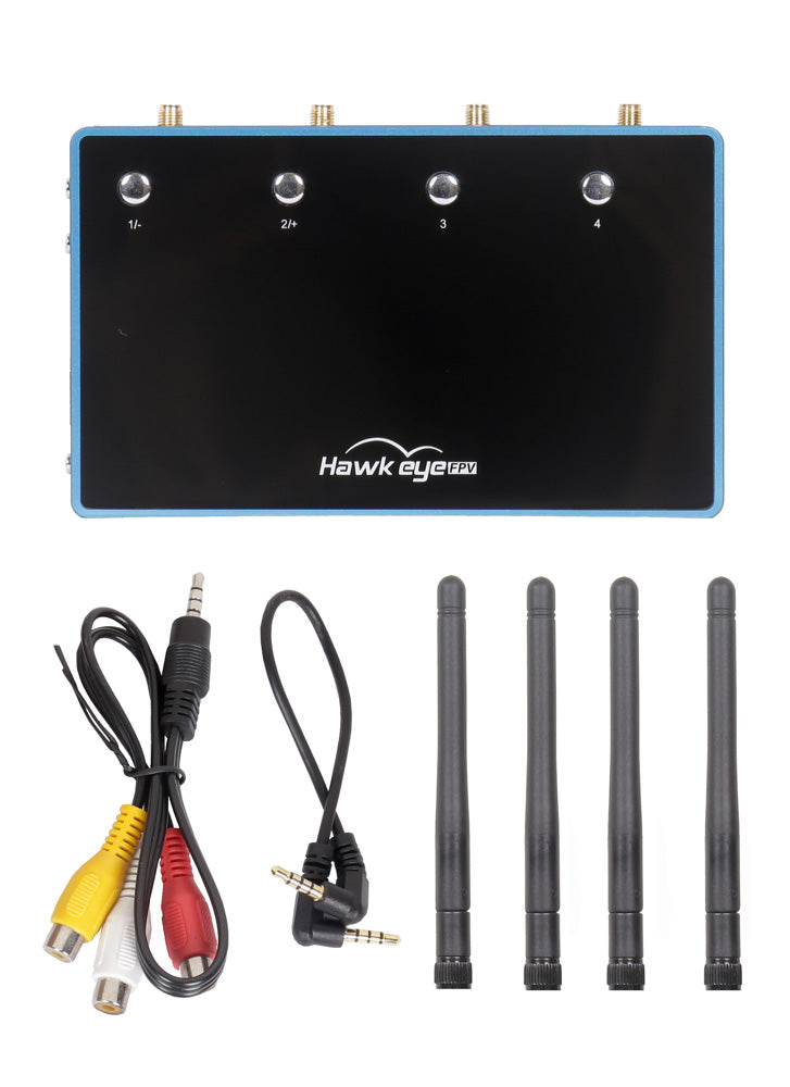 Hawkeye Four Eyes Split Screen Racing Drone 5.8G FPV Receiver