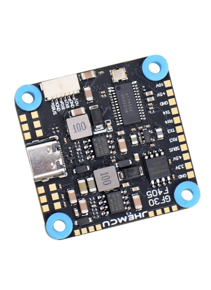 JHEMCU GF30F405-ICM 5V 10V Dual BEC F405 Flight Controller 3-8S 30X30