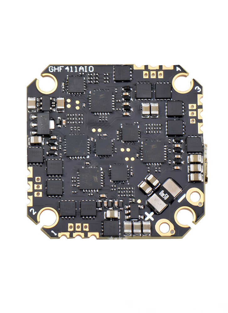 JHEMCU GHF411AIO-ICM Flight Controller 2-6S 40A 4in1 ESC for Toothpick (25.5 x 25.5)